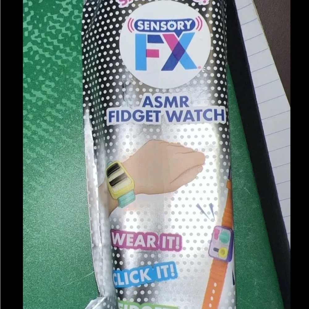 Sensory FX ASMR * Fidget Watch * Series 1 By Just Play * Brand New Sealed *